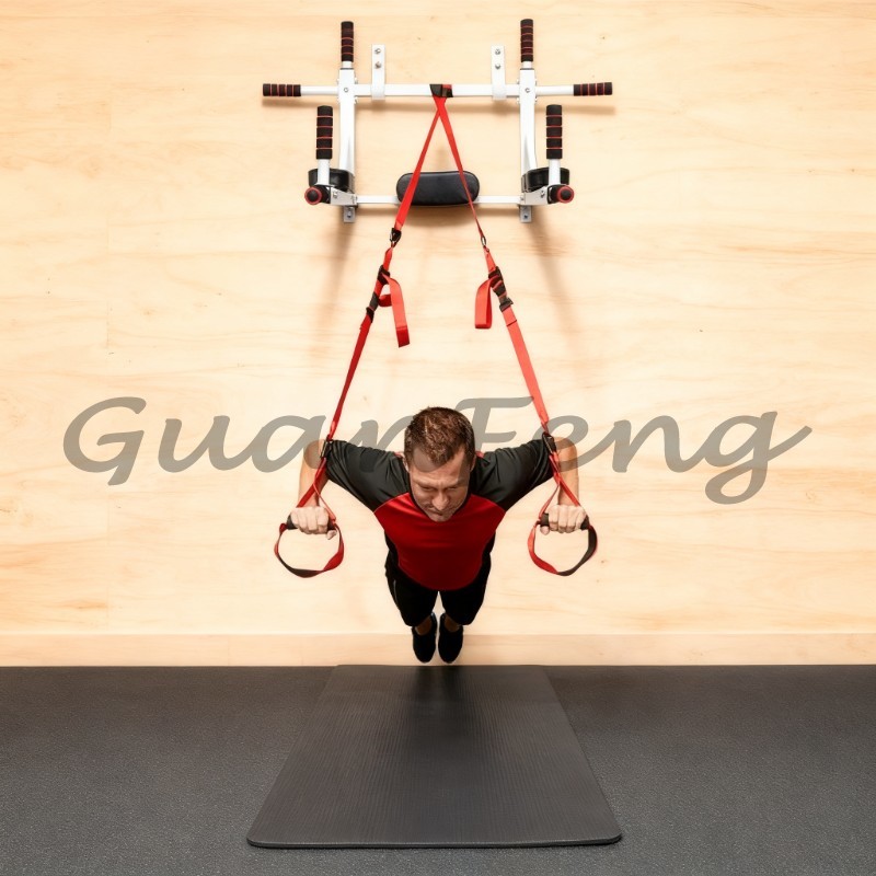 Home Gym Designs - ホームジム用調整可能な懸垂バー、自立式＆壁掛け式デザイン、筋力トレーニング用室内ボディビルディングエクササイズバー