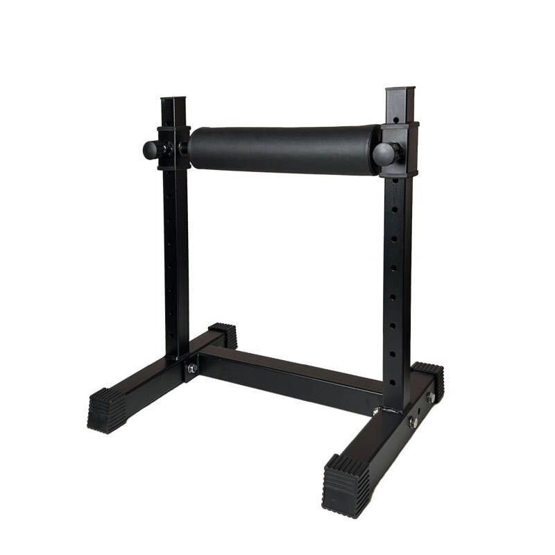 Home Gym Designs - 調整可能なシングルレッグスクワットスタンド - 脚の筋力トレーニングとフィットネス機器のホームジムワークアウトのためのアップグレードされた分割型デザイン