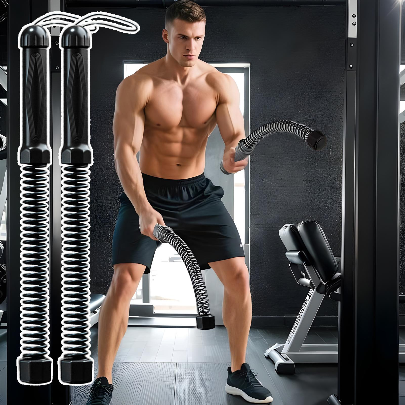バトルロープ ホームジム用 減量 ジムロープ コードレス運動 - Home Gym In Apartment のレビューと価格