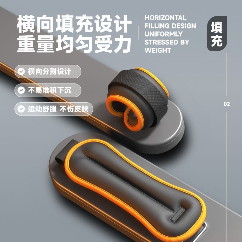 調整可能な5KGウェイト付きアンクルサンドバッグ、男女兼用、 - Home Gym Exercise のレビューと価格