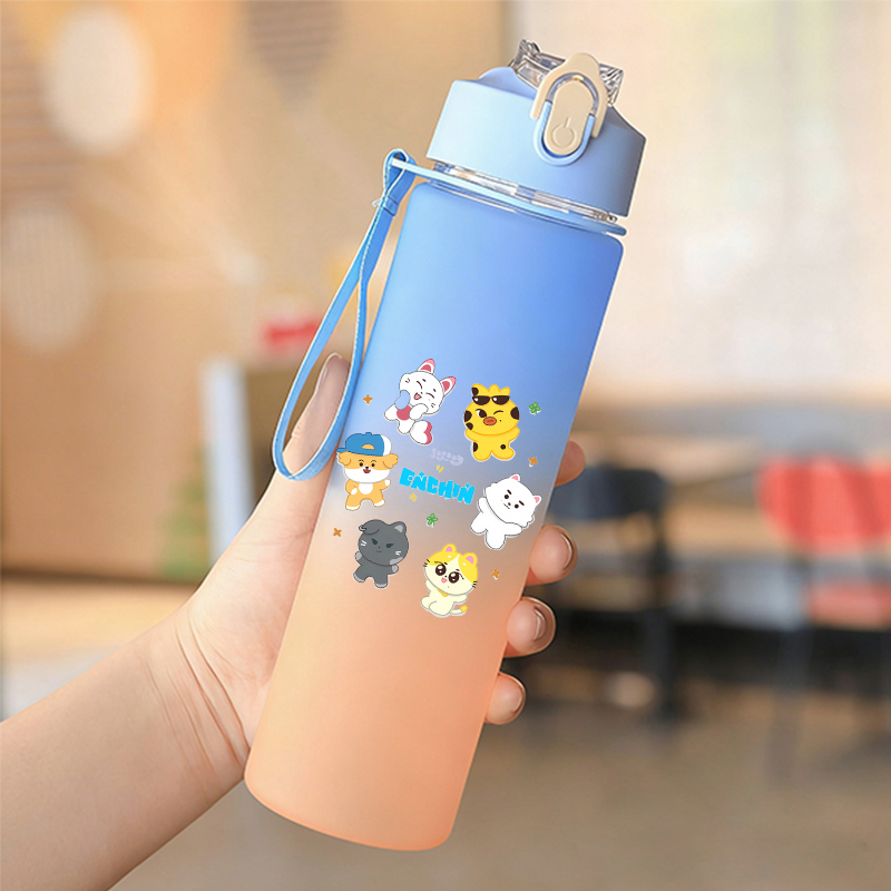 750ml ENHYPEN グラデーションウォーターボトル  - Home Gym House のレビューと価格