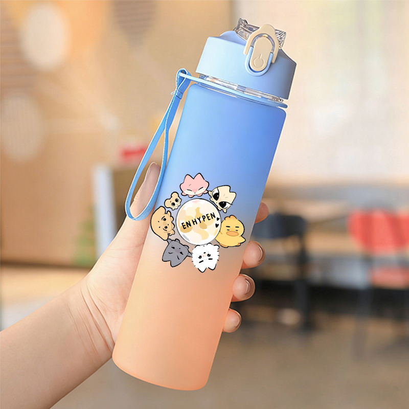 750ml ENHYPEN グラデーションウォーターボトル  - Home Gym House のレビューと価格