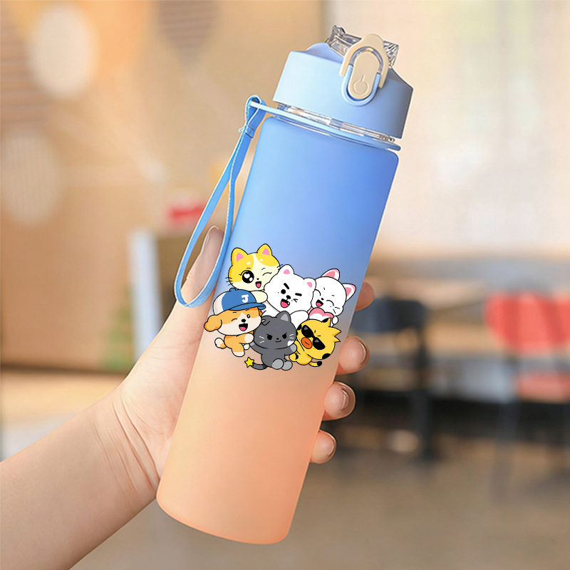 750ml ENHYPEN グラデーションウォーターボトル  - Home Gym House のレビューと価格