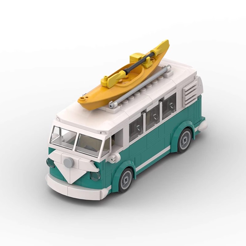 Bricklink MOC テクニカルカー 10220 VW - Victor Racket Jetspeed のレビューと価格