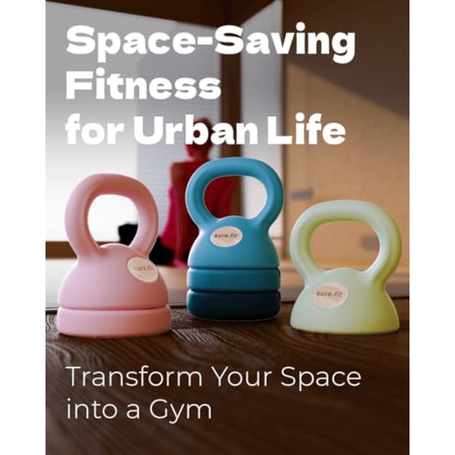 家庭用調整可能ケトルベル 鋳鉄製 ブラックパウダーコート仕上 - Home Gym Designs のレビューと価格