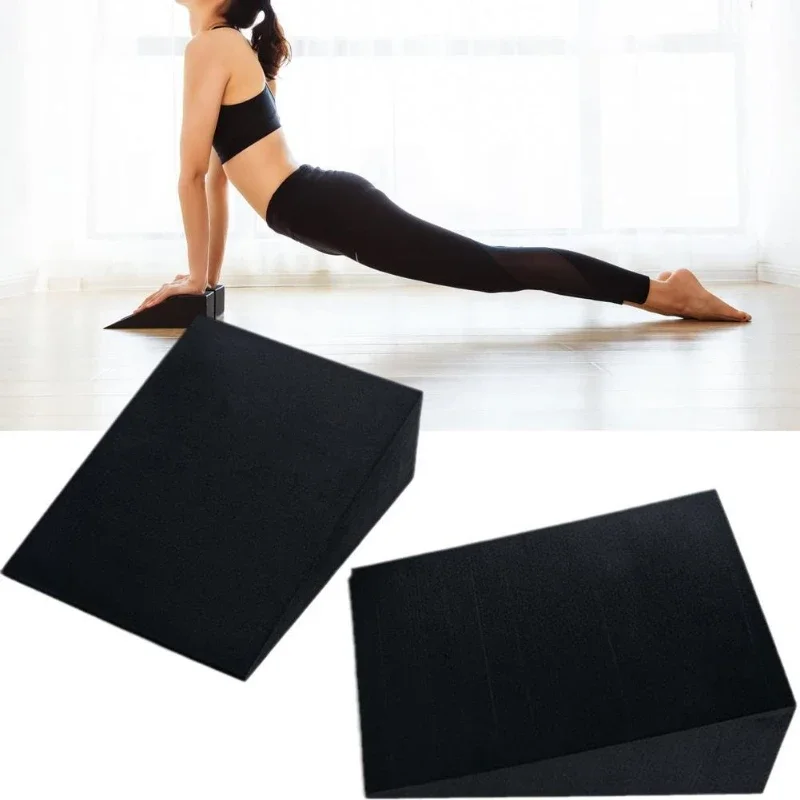 1/2 個ヨガウェッジブロック EVA フォームヨガウェッジ - Seated Calf Raise のレビューと価格