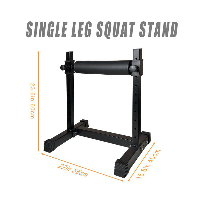 調整可能なシングルレッグスクワットスタンド - 脚の筋力トレ - Home Gym Designs のレビューと価格