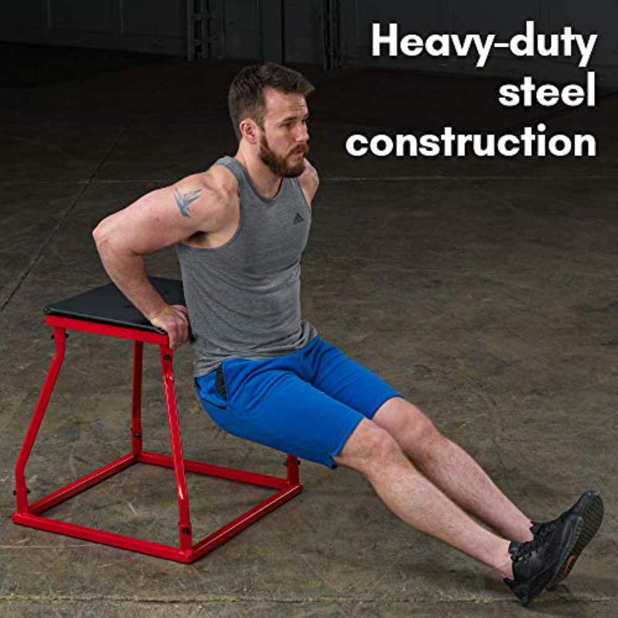 家庭用プライオメトリックジャンプボックス：スチールフレーム、 - Home Gym Designs のレビューと価格