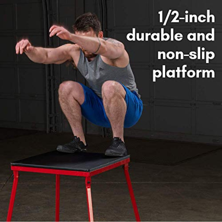 家庭用プライオメトリックジャンプボックス：スチールフレーム、 - Home Gym Designs のレビューと価格