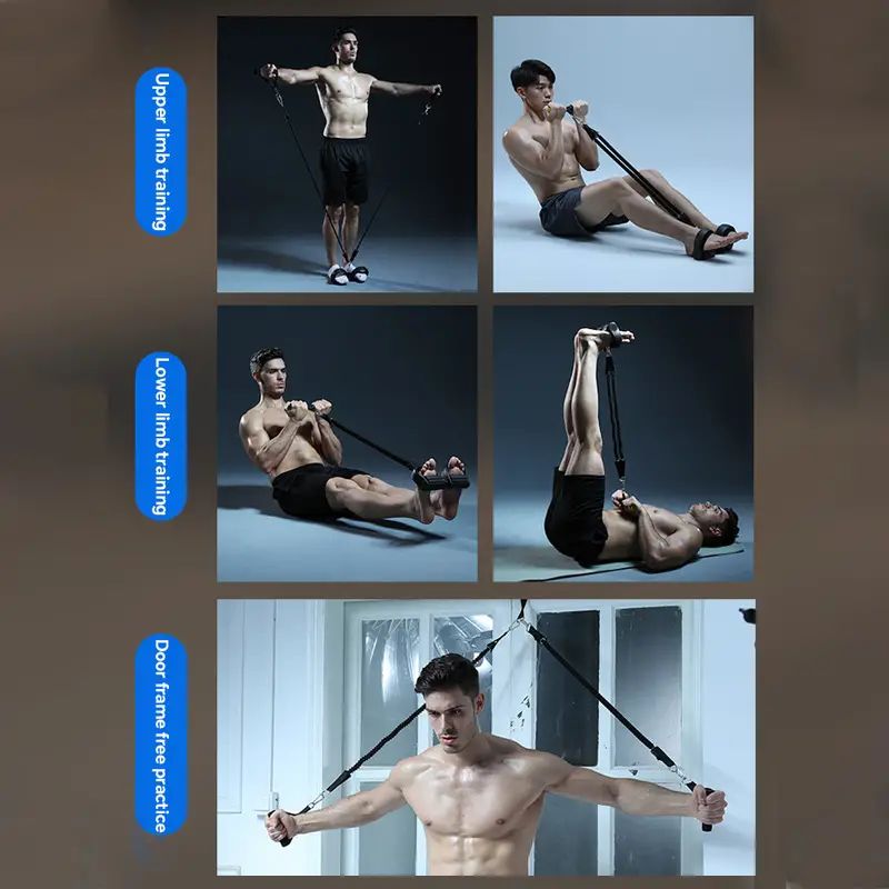ペダルテンションローププラーエクササイズ自宅で多機能フィット - Home Gym Setup のレビューと価格