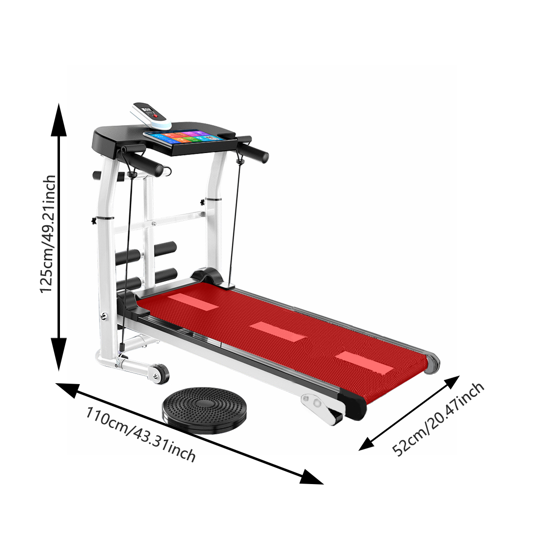多機能家庭用トレッドミル 1-6km/h 折りたたみ式業務用 - Treadmill Home Gym のレビューと価格