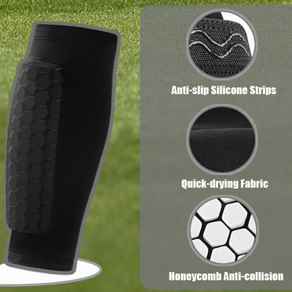2個入りサッカーシンガード、ハニカムパッド付きふくらはぎ圧迫 - Seated Calf Raise のレビューと価格