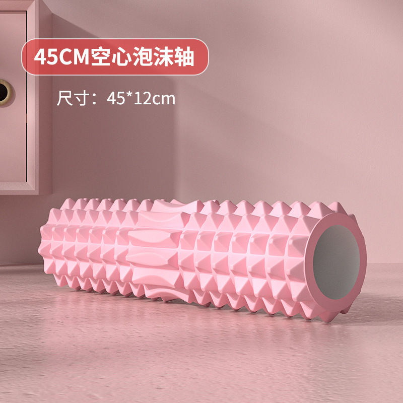 中空フォームローラー 45 センチメートルヨガブロックマッサ - Home Gym House のレビューと価格