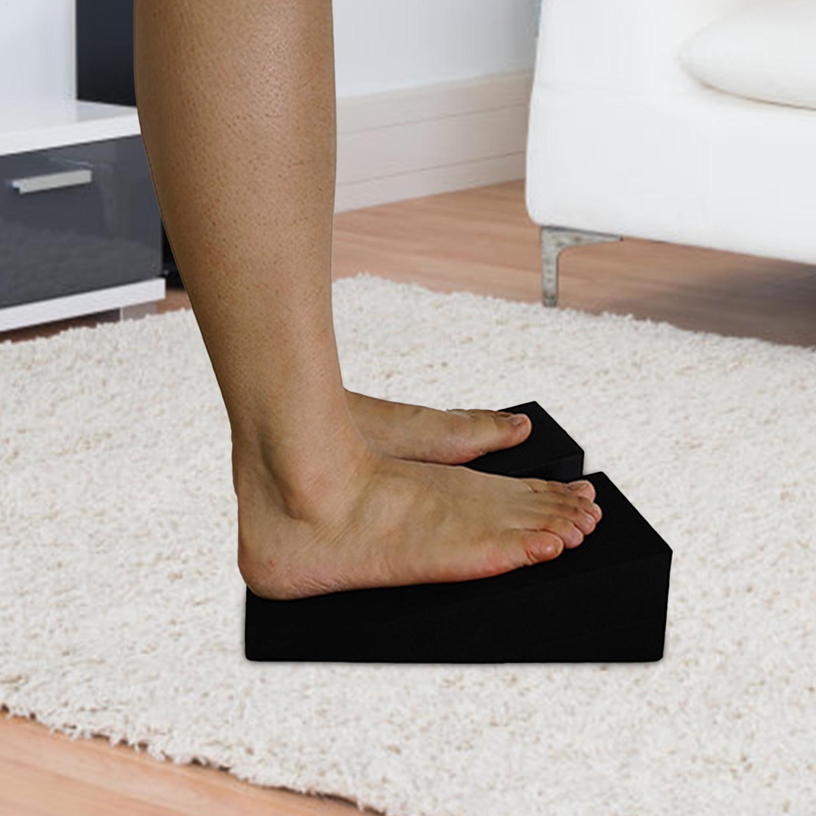 1 ペアヨガウェッジブロック EVA フォームヨガウェッジス - Seated Calf Raise のレビューと価格