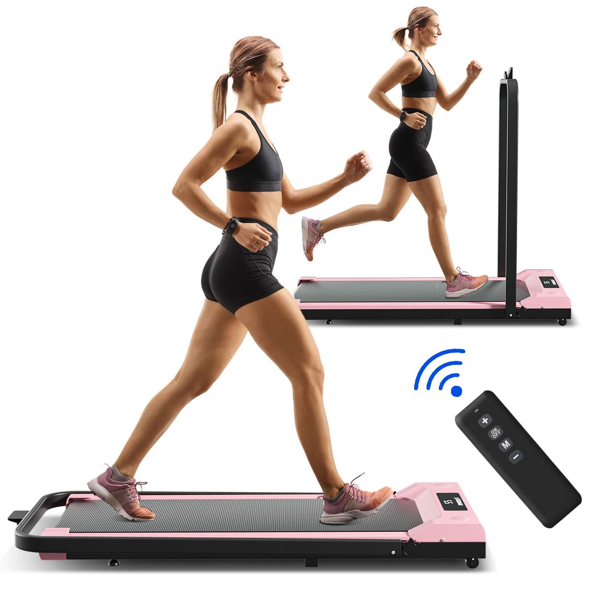 2in1ウォーキングマシン ポータブルスペースフィットネス  - Treadmill Home Gym のレビューと価格