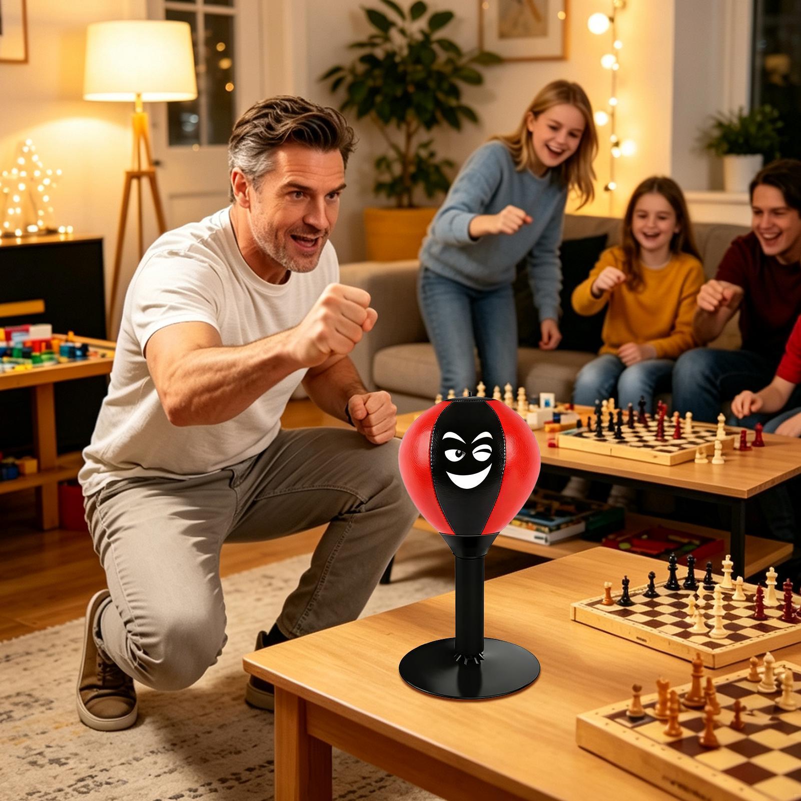 デスク用パンチングバッグ、吸盤付きリフレックスボクシングトイ - Home Gym In Apartment のレビューと価格