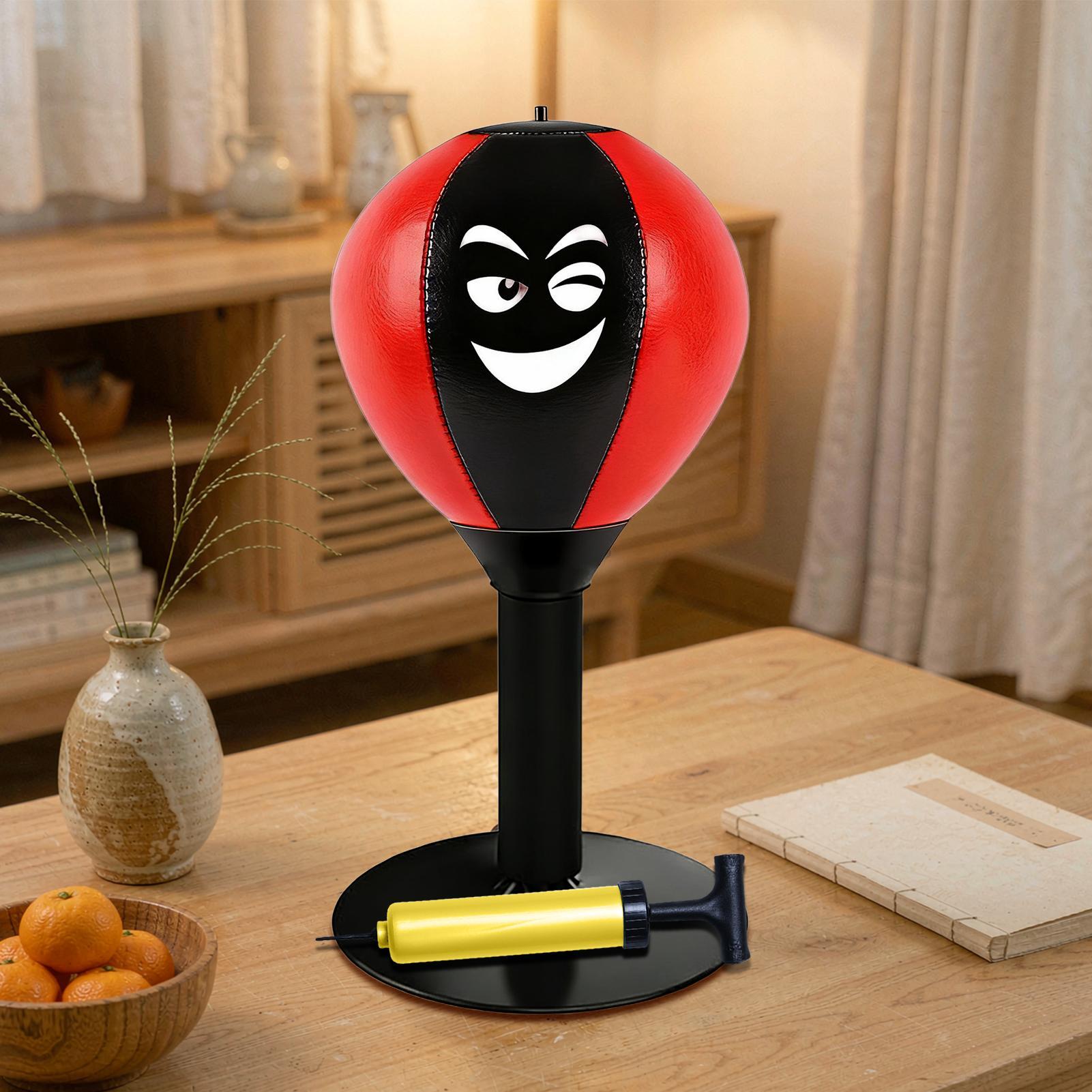 デスク用パンチングバッグ、吸盤付きリフレックスボクシングトイ - Home Gym In Apartment のレビューと価格