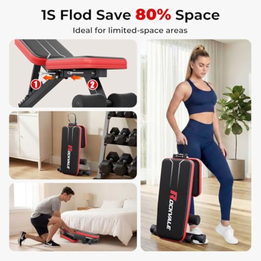 ホームジム用調整可能ウェイトベンチ、9段階背もたれ調整、スチ - Home Gym Designs のレビューと価格